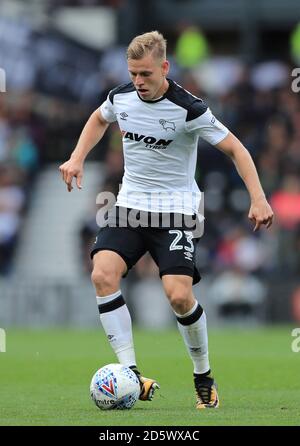 Derby County's Matej Vydra Banque D'Images