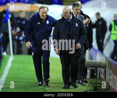 Gestionnaire de la ville de Cardiff Neil Warnock Banque D'Images