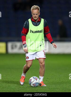 Ben Reeves de Charlton Athletic Banque D'Images