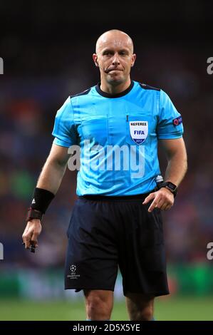 Match arbitre Szymon Marciniak Banque D'Images