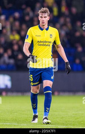 Brondby, Danemark. 08 décembre 2019. Andreas Maxso (5) de Broendby SI vu pendant le match 3F Superliga entre Broendby IF et FC Midtjylland au stade Brondby. (Crédit photo: Gonzales photo - Thomas Rasmussen). Banque D'Images