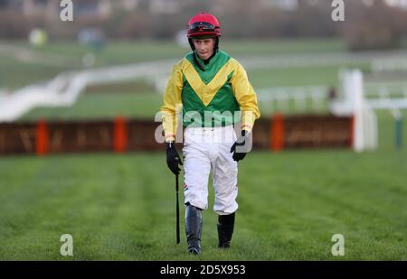 Bryan Cooper pendant la première journée de la vitrine à Cheltenham Champ de courses Banque D'Images