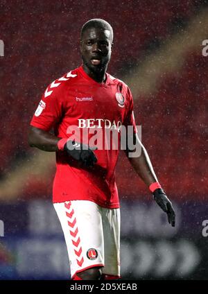 Mouhamadou-Naby Sarr, de Charlton Athletic Banque D'Images