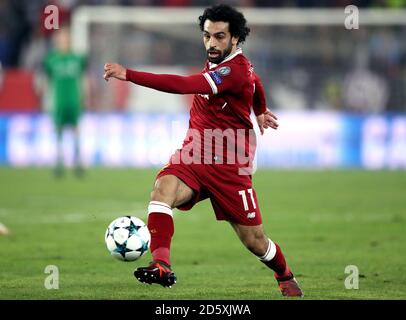 Mohamed Salah, Liverpool Banque D'Images