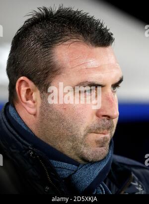 David Unsworth, directeur d'Everton Banque D'Images