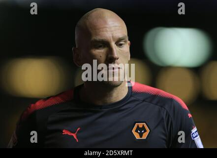 Gardien de Wolverhampton Wanderers John Ruddy Banque D'Images