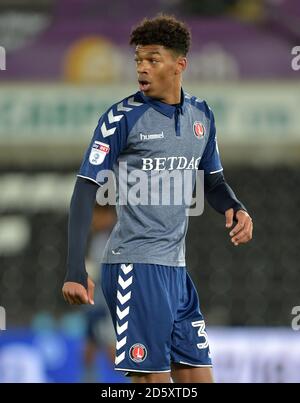 Recco Hackett-Fairchild de Charlton Athletic Banque D'Images