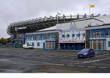 Édimbourg, Écosse, Royaume-Uni. 14 octobre 2020. La patinoire de Murrayfield a annoncé par les médias sociaux qu'elle fermait pour l'avenir prévisible. En raison des coûts d'exploitation énormes et du manque d'appétit pour le patinage pendant la pandémie du coronavirus, ces mesures sont nécessaires pour réduire les coûts au minimum afin de protéger l'avenir à long terme de l'entreprise. La patinoire fonctionne en continu depuis 1957 et ils espèrent obtenir le soutien du conseil et d'autres organes directeurs pour sauvegarder la seule patinoire permanente de la capitale pour les générations futures. Crédit : Craig Brown/Alay Live News Banque D'Images