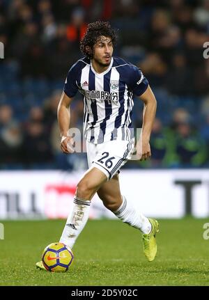 Ahmed Hegazy de West Bromwich Albion Banque D'Images