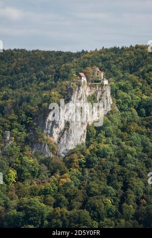 Allemagne, Bade-Wurtemberg, Bronnen Château Banque D'Images