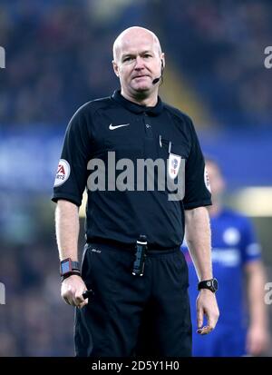 Lee Mason, arbitre de match Banque D'Images