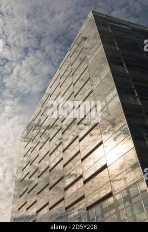 Danemark, Copenhague, bâtiment bancaire moderne « sous Krystallen » Banque D'Images