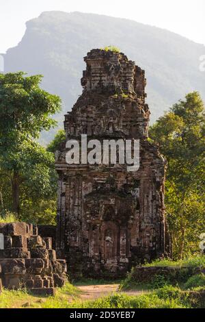 Vietnam, Province de Quang Nam, complexe du temple Cham mon fils Banque D'Images