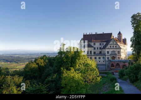 Allemagne, Bade-Wurtemberg, château de Heiligenberg Banque D'Images