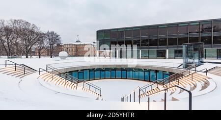 Allemagne, Bade-Wurtemberg, Stuttgart, New Castle, Landtag, statehouse Banque D'Images