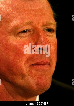 Steve McClaren, directeur de Middlesbrough, pendant la conférence de presse Banque D'Images