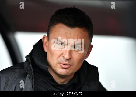 Leeds United manager Paul Heckingbottom Banque D'Images
