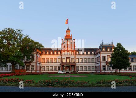 Allemagne, Hesse, Hanau, Château Philippsruhe Banque D'Images