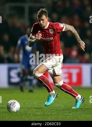 Bristol City's Aden Flint Banque D'Images