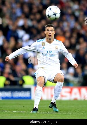 Cristiano Ronaldo, le Real Madrid, en action Banque D'Images