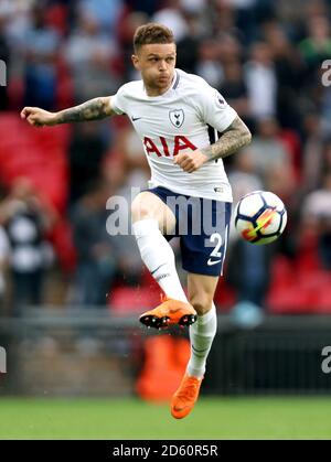 Le Trippier de Tottenham Hotspur Kieran pendant le Tottenham Hotspur et Newcastle Match de la United Premier League au stade Wembley Banque D'Images