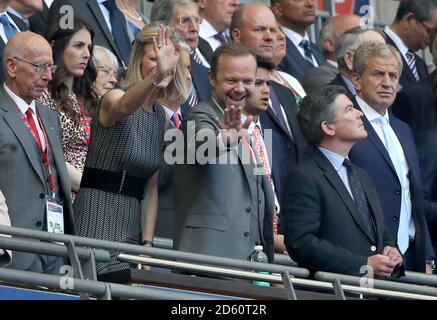 Le directeur général de Manchester United Ed Woodward dans les stands Banque D'Images