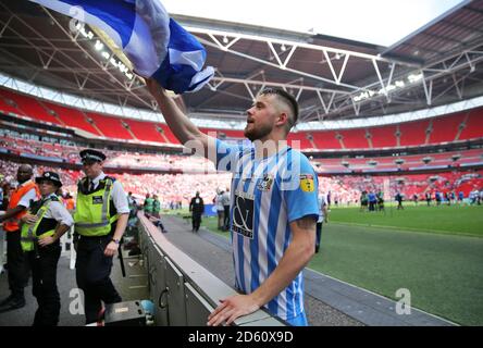 Marc McNulty, de Coventry City, célèbre après le match Banque D'Images