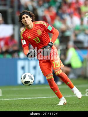 Gardien de but du Mexique Guillermo Ochoa Banque D'Images