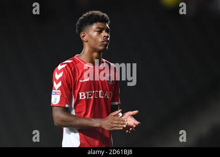 Recco Hackett-Fairchild de Charlton Athletic Banque D'Images