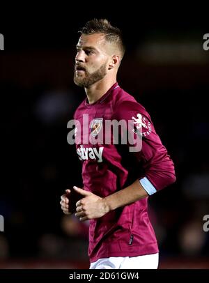 West Ham United's Andriy Yarmolenko Banque D'Images