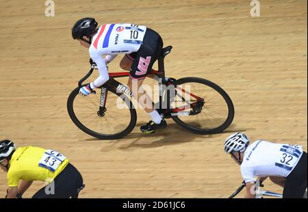 Oscar Nilsson-Julien, est. Scratch Race – finale majeure pour garçons Banque D'Images