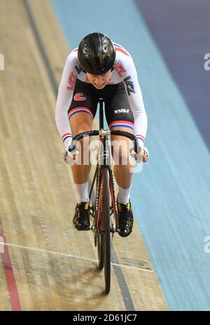 Oscar Nilsson-Julien, est. Scratch Race – finale majeure pour garçons Banque D'Images