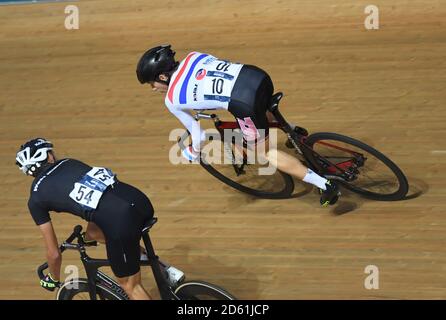 Oscar Nilsson-Julien, est. Scratch Race – finale majeure pour garçons Banque D'Images