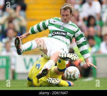 Aiden McGeady, Celtic et Gordon Greer , Kilmarnock Banque D'Images