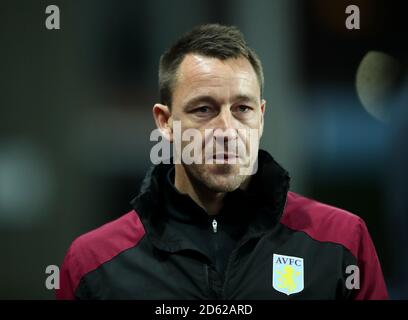 Aston Villa, directeur adjoint John Terry Banque D'Images