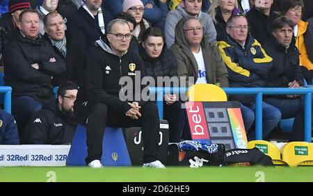 Marcelo Bielsa, directeur de Leeds United Banque D'Images