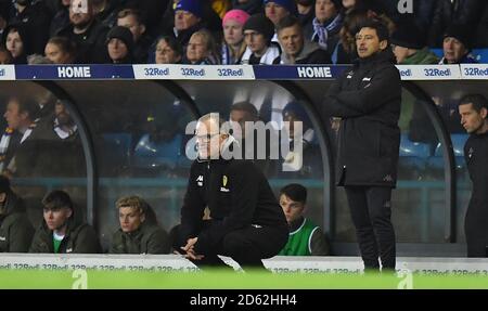 Marcelo Bielsa, directeur de Leeds United Banque D'Images