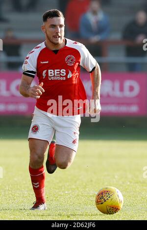 Lewie Coyle de Fleetwood Town Banque D'Images