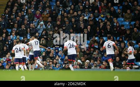 Callum Wilson de Bournemouth célèbre le premier but de son côté le jeu Banque D'Images