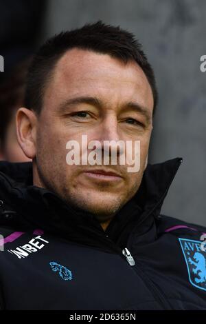 John Terry, entraîneur en chef adjoint de la villa Aston Banque D'Images