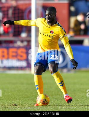 Mouhamadou-Naby Sarr, de Charlton Athletic Banque D'Images