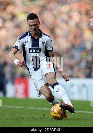 West Bromwich Albion's Kieran Gibbs Banque D'Images