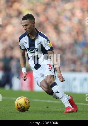 West Bromwich Albion's Kieran Gibbs Banque D'Images