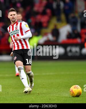 Oliver Norwood, Sheffield United Banque D'Images