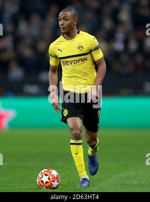 Abdou Diallo de Borussia Dortmund en action Banque D'Images