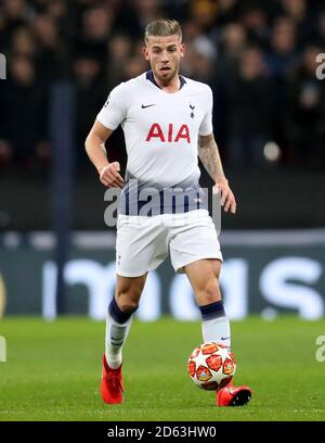 Toby Alderweireld de Tottenham Hotspur en action Banque D'Images