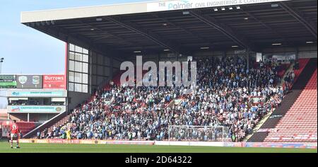 Les fans de Voyager Coventry City Banque D'Images