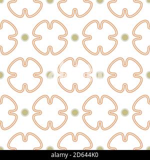 Fond géométrique de motif géométrique de style oriental sans couture. Illustration de Vecteur