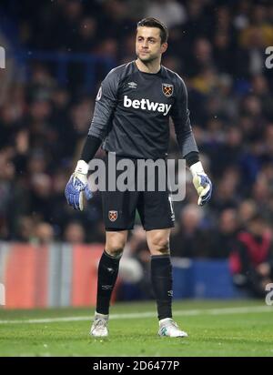West Ham United gardien Lukasz Fabianski Banque D'Images