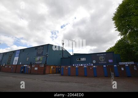 Vue générale de Gigg Lane Banque D'Images